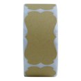 thumbnail image 3 of Gift Tags Stickers, Eco-Friendly Kraft Paper Blank Stickers Suitable For Gifts, Mason Jars, Large Essential Oil Bottles, Candle Containers, Birthday Cupcake Boxes, 300Pcs, 3 of 8