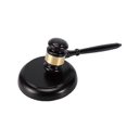 thumbnail image 3 of Wooden Judge Gavel Auction Hammer With Sound Block For Lawyer Judge Auction Craft, 3 of 5