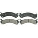thumbnail image 1 of BALATAS SEMIMETALICAS SILVERADO 3500 2001 al 2006 CHEVROLET V8 6.6L Traseras WAGNER ., 1 of 4