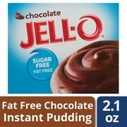 (5 pack) (5 Pack) Jell-O Instant Sugar-Free Fat-Free Chocolate Pudding & Pie Filling, 2.1 oz Box