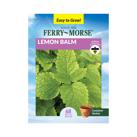 Ferry-Morse 250MG Lemon Balm Perennial Herb Seeds, Full Sun