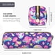 thumbnail image 3 of Easygdp Skull rainbow mushroom colorful para Estuche de Lápices de Cuero, Estuche de Papelería de Cuero, Estuche de Gran Capacidad con Cremallera, 3 of 7