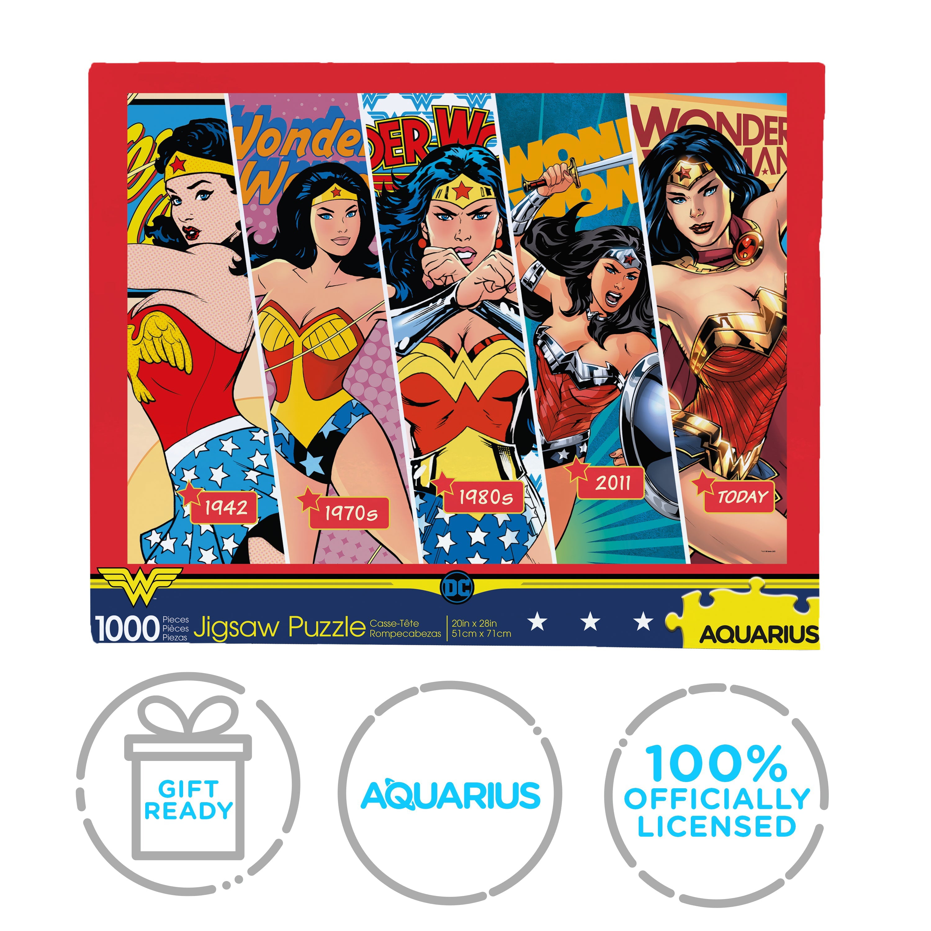 Discutir estómago directorio DC Comics Wonder Woman Timeline 1000pc Puzzle - Walmart.com