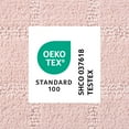 thumbnail image 5 of TOWN & COUNTRY EVERYDAY Ultra Plush Solid Tufted Windowpane Bath Mat, Soft and Absorbent Tufted Floor Mat, Non-Slip Backing, Machine Washable, Blush, 20"x32", 5 of 13