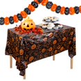thumbnail image 2 of Waterproof Halloween Party Tablecloth Party Decoration Halloween Horror Tablecloth for Christmas Halloween, 2 of 7