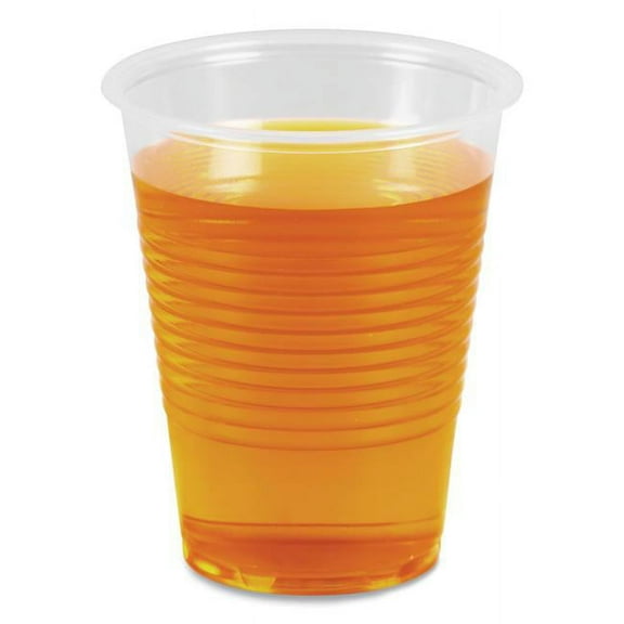 Boardwalk  10 oz Plastic Cold Cups, Translucent - 10 Per Box - 100 Count