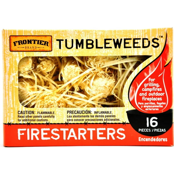 Frontier Tumbleweeds Fire Starters, 16pcs