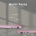 thumbnail image 6 of 15.6" IPS FHD Laptop, Office 2024, Windows11 Pro, Intel Core i3 Processor, 8GB RAM 256GB SSD, Backlit Keyboard Fingerprint Reader, Thin and Light notebook PC computer for girls Study and Work, 6 of 9
