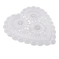 thumbnail image 6 of 2Pcs Table Cup Mat Handmade Cotton Crochet Wedding Decor, 6 of 8
