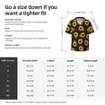 thumbnail image 5 of Balery Sunflowers Camisa Casual de Manga Corta con Botones para Hombre, Texturizada, Estilo Cubano, para Playa, Verano-XX-Large, 5 of 5