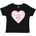 thumbnail image 3 of Inktastic Grandma's Sweetie Pie with Pink Hearts Boys or Girls Baby T-Shirt, 3 of 5