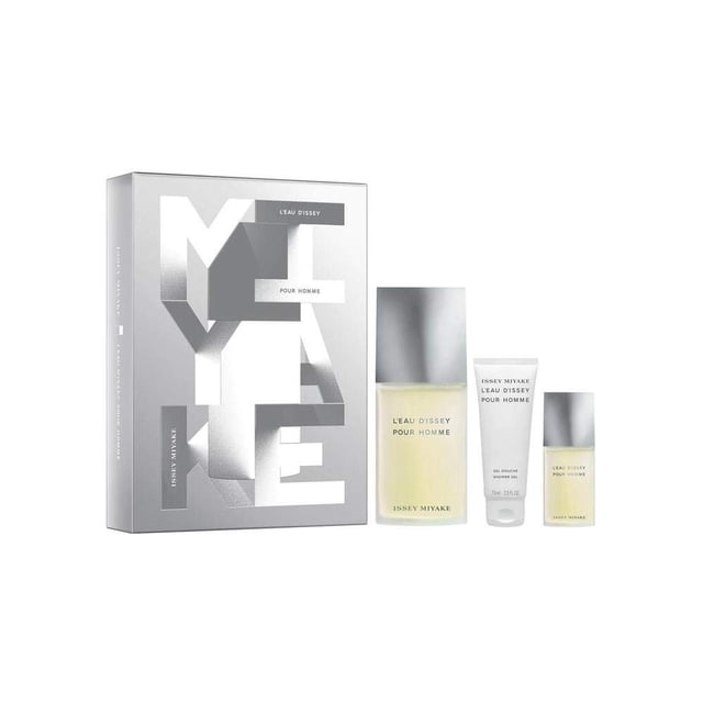 Set de perfume Issey Miyake para hombre, eau de toilette 125 ml + 15 ml