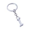 thumbnail image 1 of Alphabet Letter Pendant Keyring Creative Alloy Keychain Cool Car Keyring Handbag Phone Pendant Charms Gift (I), 1 of 7
