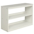 thumbnail image 7 of Twin Loft Bed In White With Cabinet And Rolling Homework Table Portable Desk, Build, 7 of 7