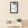 thumbnail image 3 of ArtToFrames 13x21 inch Black Velvet with Silver Wide Picture Frame, Black MDF Poster Frame (4693), 3 of 7