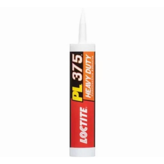 Loctite Pl 375 Heavy Duty Construction Adhesive 10 Oz White Latex Cartridge New