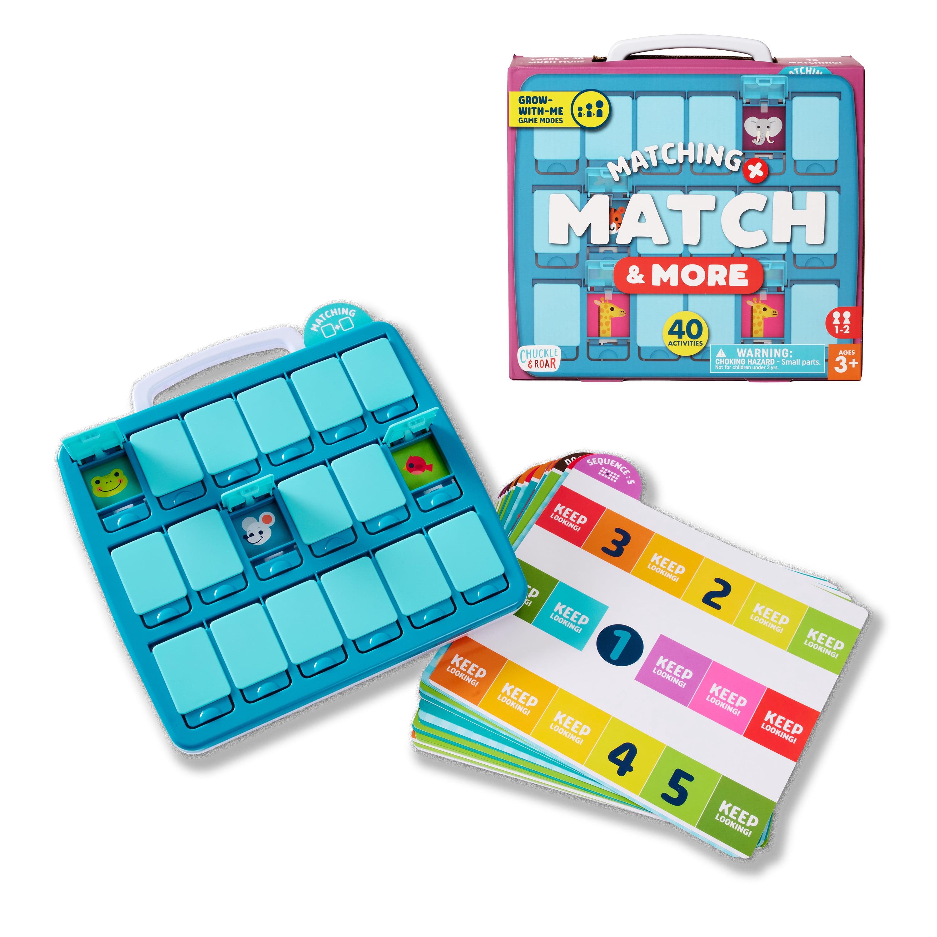 Chuckle & Roar Preschool Matching Plus Match & More for Children Ages 3+, by Buffalo Games