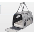 thumbnail image 3 of Sac pour Chien, Sac de transport pour Animaux, Gris, 3 of 8