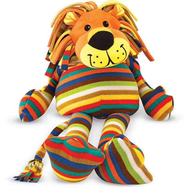 melissa & doug plush lion