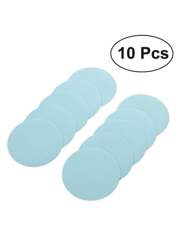 Dragonus 10/20pcs Anti Slip Bath Grip Stickers Non Slip Shower Strips Pad Flooring Safety Round