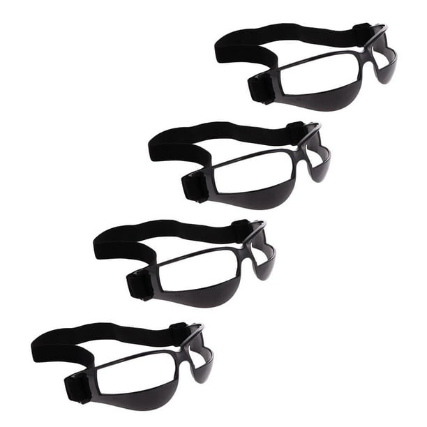 4x Baloncesto Dribbling Gafas Goggles Dribble Specs - Ayuda para entrenamiento de deportes de equipo - Elección de colores