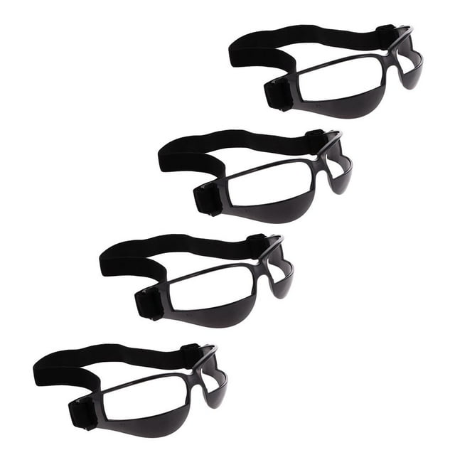 koolsoo 4Pcs/Set Basketball Training Aid, Dribble Goggles, Basketball Training Equipment