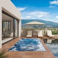 thumbnail image 3 of Ocean Blue Octopus Outdoor Rug for Patio/Deck/Porch, Non-Slip Large Area Rug 5 x 7 Ft, Nautical Castle Coastal Lighthouse Indoor Outdoor Rugs Washable Area Rugs, Reversible Camping Rug Carpet Runner, 3 of 8