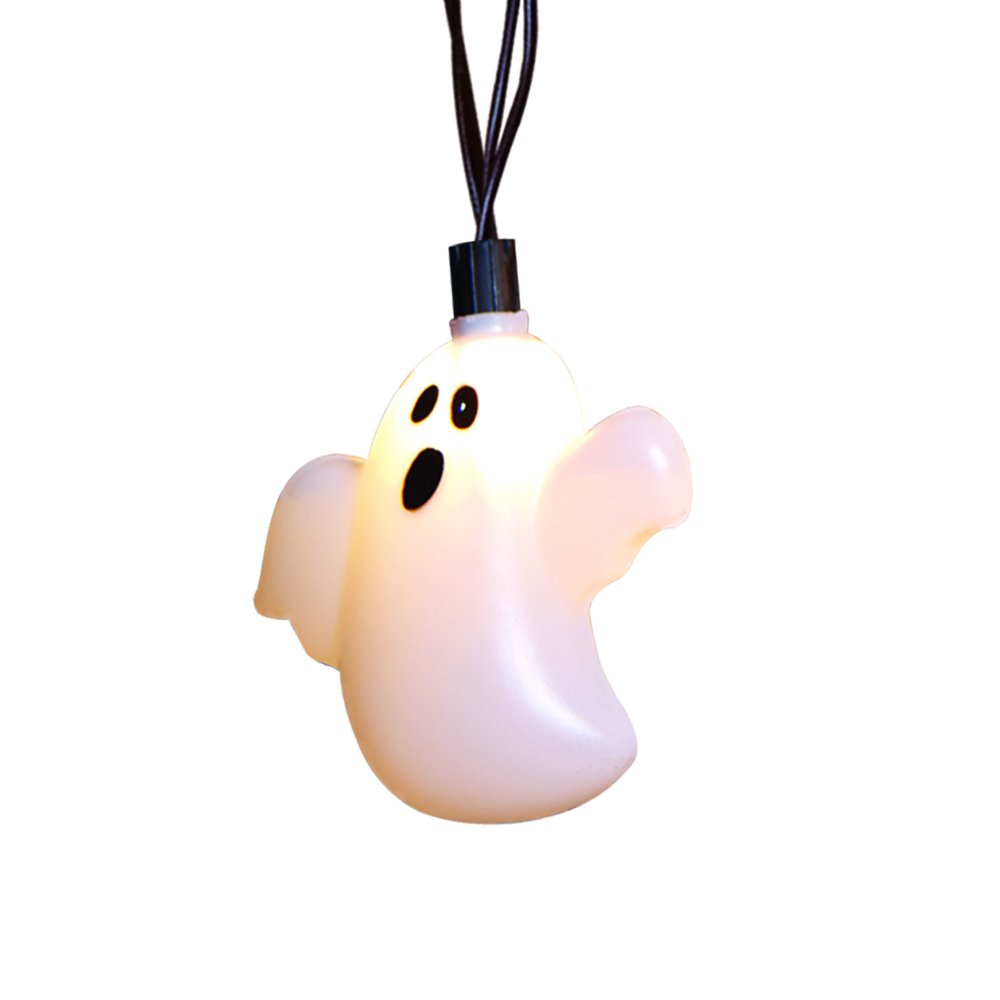 Way to Celebrate Halloween 20 Count Figural Ghost Lights