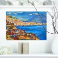 thumbnail image 1 of Naples Aujourd'hui - Impression sur Toile Paysage Marin, 1 of 3