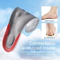 thumbnail image 5 of Insoles for Men Women,4D Breathable Memory Foam Cloud Massage Insoles, Enhanced Arch Support & Cushioned Comfort,Relief Foot Pain,Fits All Shoe Types, 5 of 7