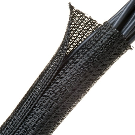 F6 - Self Wrapping Braided Sleeving - 1/2