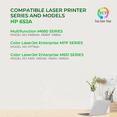 thumbnail image 2 of TCT 652A 654A Toner Cartridge 4 Pack - Compatible With HP 652A 654A CF320A CF331A CF332A CF333A, 2 of 6