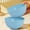 Blue, variant on Sktrjpolfis Wheat Straw Bowl, Lightweight Non-Breakable, 4.72×2.36in, for Microwave Dishwasher