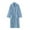 Blue Robes for Women, variant on CFLVAEK Fuzzy Robes for Women Thick Warm Winter Long Bathrobes with Pockets Solid Color Jacquard Long Sleeve Sleepwear Purple XL