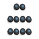 thumbnail image 2 of Injueey Cojines Almohadillas para los oídos Reemplazo montado en la cabeza para auriculares Bose OE2 Negro + Azul Type2 NO2, 2 of 6