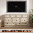 thumbnail image 4 of 12 Drawer Wood Dressers for Bedroom, Wooden Dressers for Adult Bedroom, Modern TV Stand Dresser for 65 inch TV, 61" Wide Chest of Drawers for Living Room, Closet, Hallway, 4 of 9