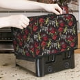 thumbnail image 6 of KLL Vintage Gaming Print 2 Slice Toaster Dust Covers Kitchen Small Appliance Cover with 2 Pockets,Can hold Jam Spreader Knife & Toaster Tongs (11.4 x 7.9 x 7.5), 6 of 6