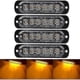 thumbnail image 1 of 4 vehicle emergency warning lights, truck emergency lights, strobe lights, 6 waterproof surface mount LEDs, 1 of 5