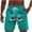 Light Blue#033, variant on Lcziwo Mens Quick Dry Bathing Suit Cute Face Print Summer Beach Shorts Drawstring Elastic Waist Loose Swim Trunks Light Blue,XXL