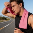 thumbnail image 6 of Ohmyroo Sports Sweat Towel 7.8x7.8in Multicolor Polyester Fast Dry Cooling Wipe Gym Accessory, 6 of 6