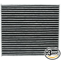3-Pack Replacement for Cabin Air Filter for 2007 Lexus IS 250 V6 2.5L 2499cc Car/Automotive - Activated Carbon, ACF-10285