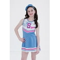 thumbnail image 2 of Disney Lilo & Stitch Cheerleader Dress and Bow Outfit Set Toddler to Big Kid, 2 of 5