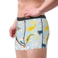 thumbnail image 2 of Yiaed Japanese Carps Print Men's Soft Cotton Boxer Shorts Breathable Boxers Underwear Moisture-Wicking Underwear Stretch Boxer Briefs for Man-X-Large, 2 of 5