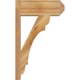 thumbnail image 3 of Ekena Millwork 8"W x 20"D x 32"H Olympic Rough Sawn Craftsman Outlooker, Western Red Cedar, 3 of 4