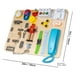 thumbnail image 4 of Busy Board NILUTO Montessori para niños pequeños de 1 a 4 años 20 en 1, 4 of 7