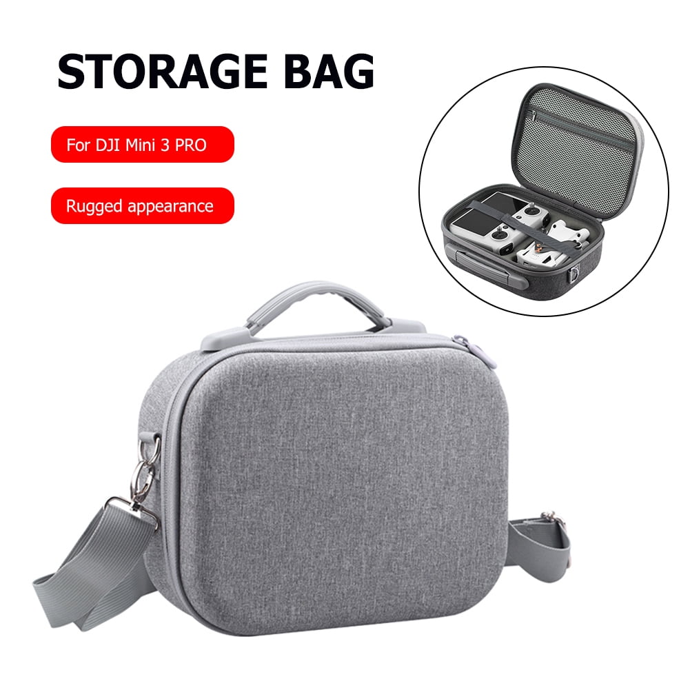 Étui Rigide De Transport Pour DJI Mini 5 Pro - Compatible Drone, Télécommande RC-N3, Batteries, Accessoires (24,5x9,5x20 Cm, Gris) - 5