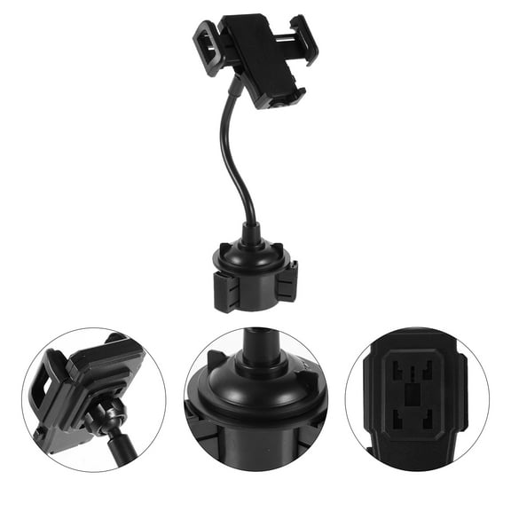 WHAMVOX  Car Phone Holder Dash Mount Vehicle Cell for Cellphone Stand Black