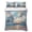 Mist Blue Khaki, variant on Twin XL Quilt Set 68''x98'', Vintage Botanical Lightweight Bedspread Coverlet Set with 2 Pillow Shams, Red Spring Floral Botanical Farmhouse Breathable All Season Quilt Bedding for Dorm/Guest Room