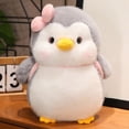 thumbnail image 2 of Juguetes de peluche de pingüino suave, almohada Huggable Kawaii para niños, pareja de peluche, muñeca de bebé de pingüino, regalo de cumpleaños para niños y niñas, 2 of 4