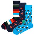 thumbnail image 1 of Happy Socks Calcetines unisex, paquete de 3 - caja especial de regalo, mezcla de colores Wurst And Beer 41-46, 1 of 6